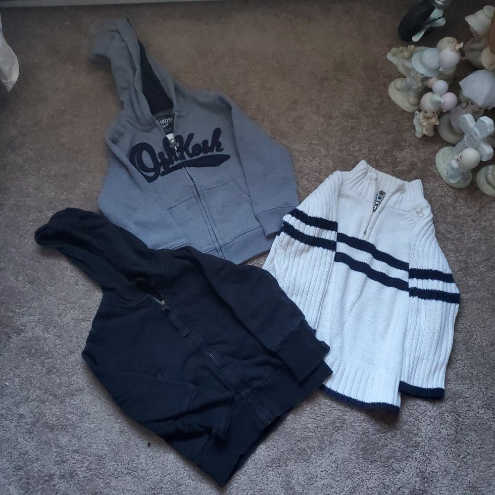 Toddler Hoodies Lot, Boys 3T